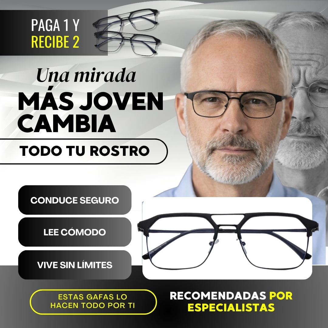 Gafas Multifocales Transition 👓 Promo 2026 Paga 1 Recibe 2⚠️