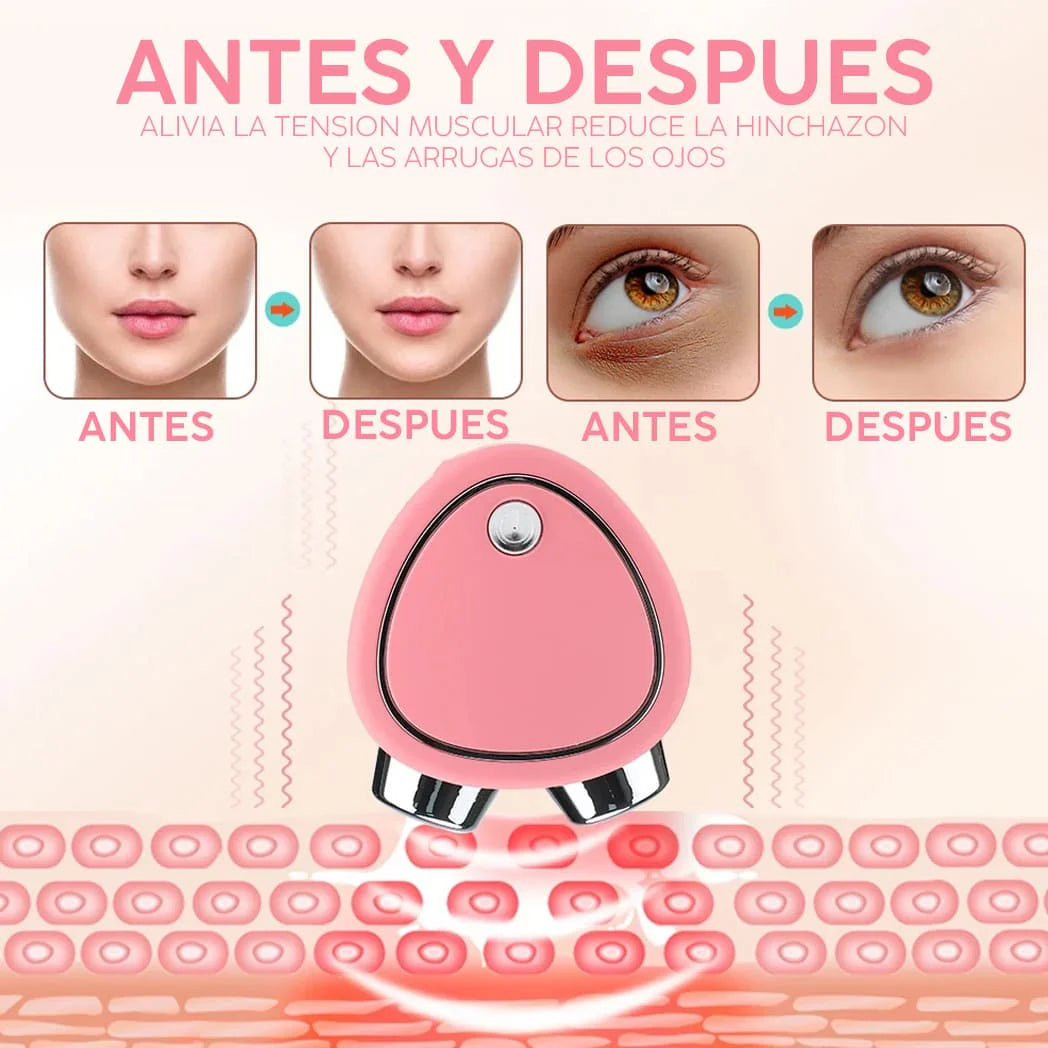Skin-ion™ | Masajeador Facial con Microcorriente y Tecnología Reafirmante