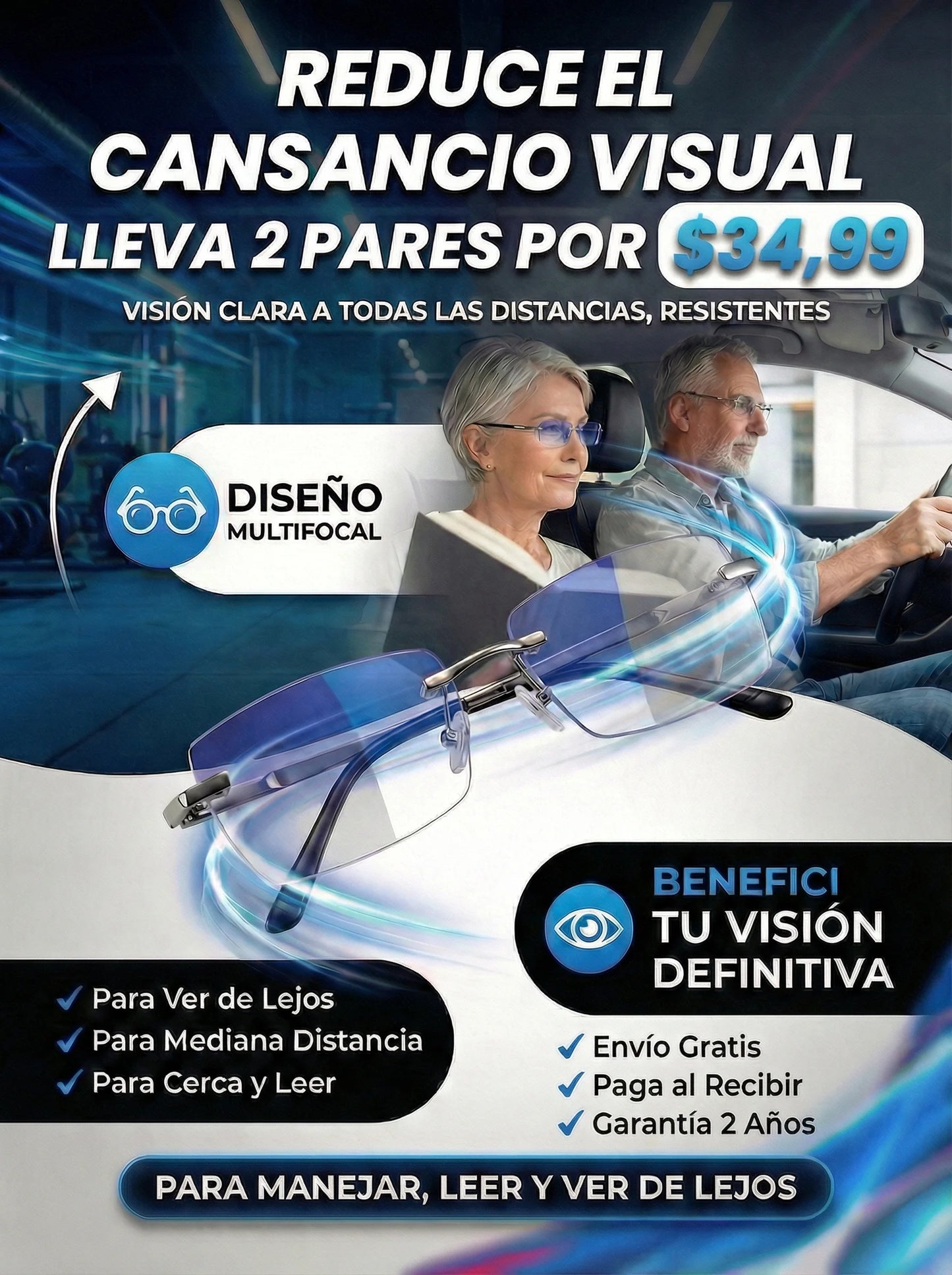 Lentes Multifocales | Compra 1 Recibe 2