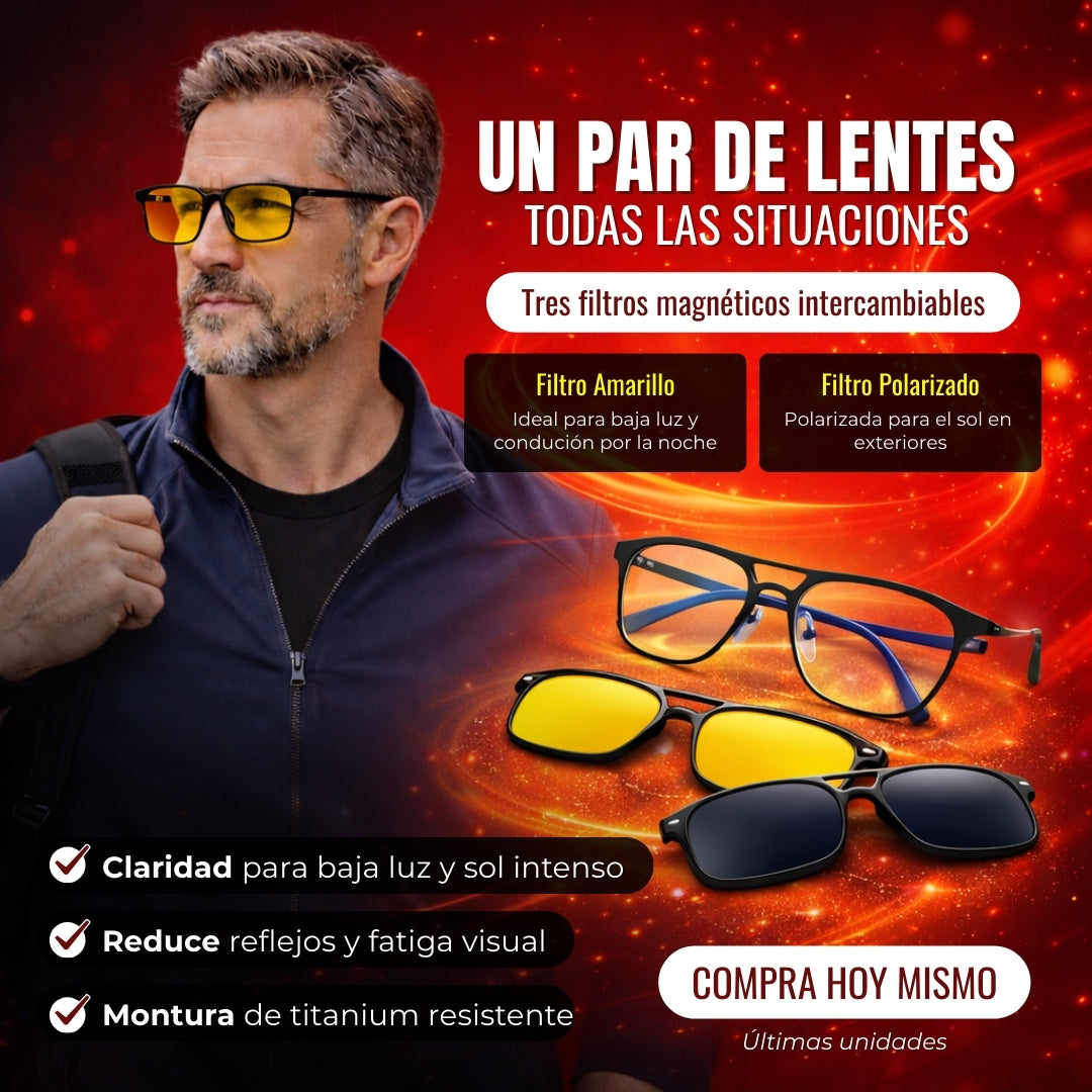 LENTES - VISION 3 EN 1 👓 🕶️ Liquidaciòn 2026⚠️