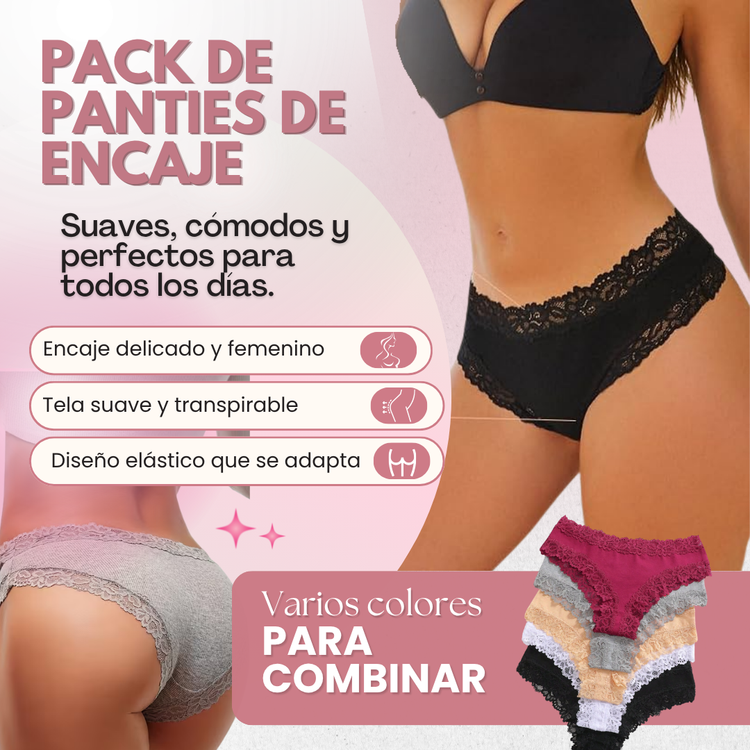 Panty de Encaje 🩲 Solo al por mayor 😍