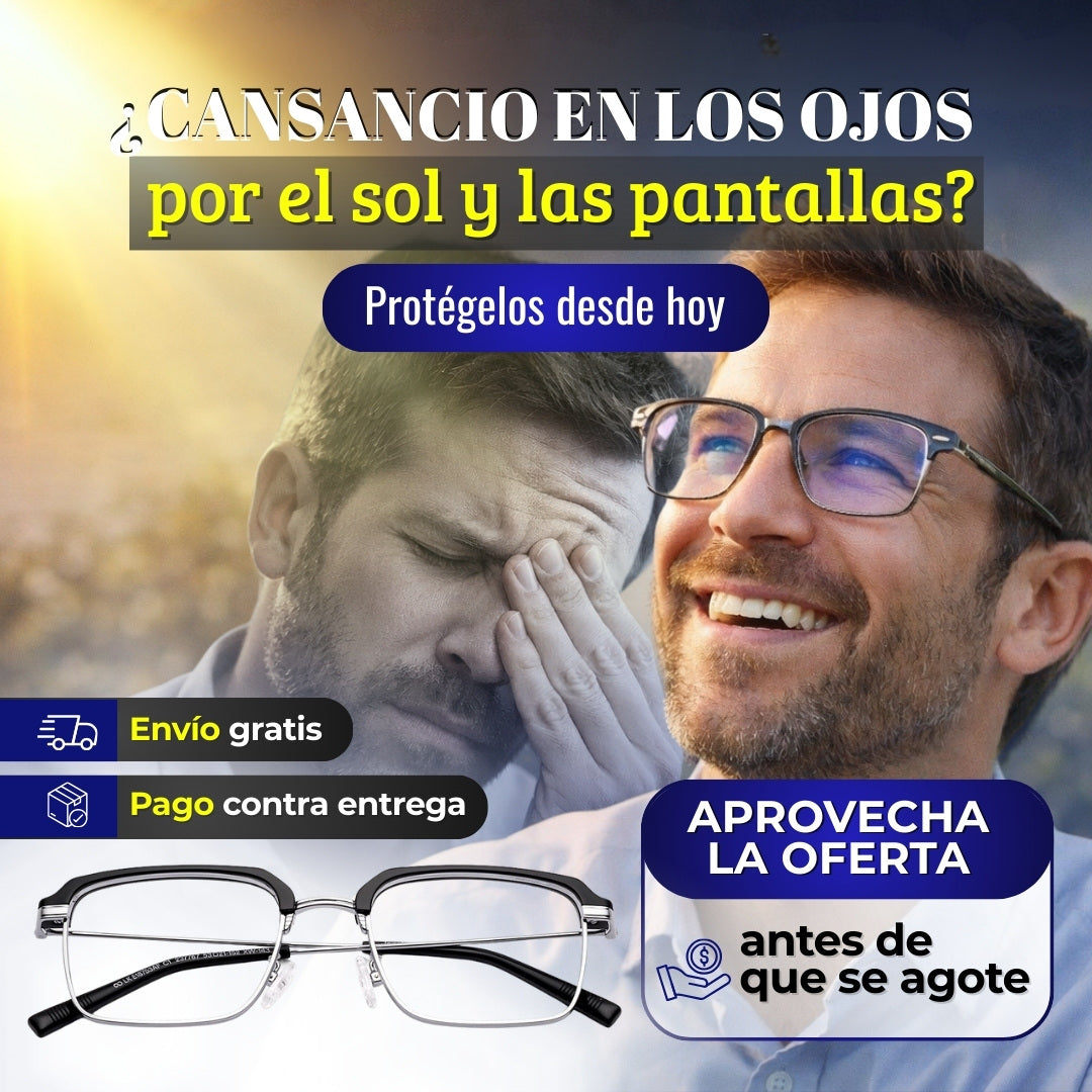 LENTES TRANSITION🤵🏻‍♂️HOMBRE MODERNO 👓 PROMO Marzo 2026🚨