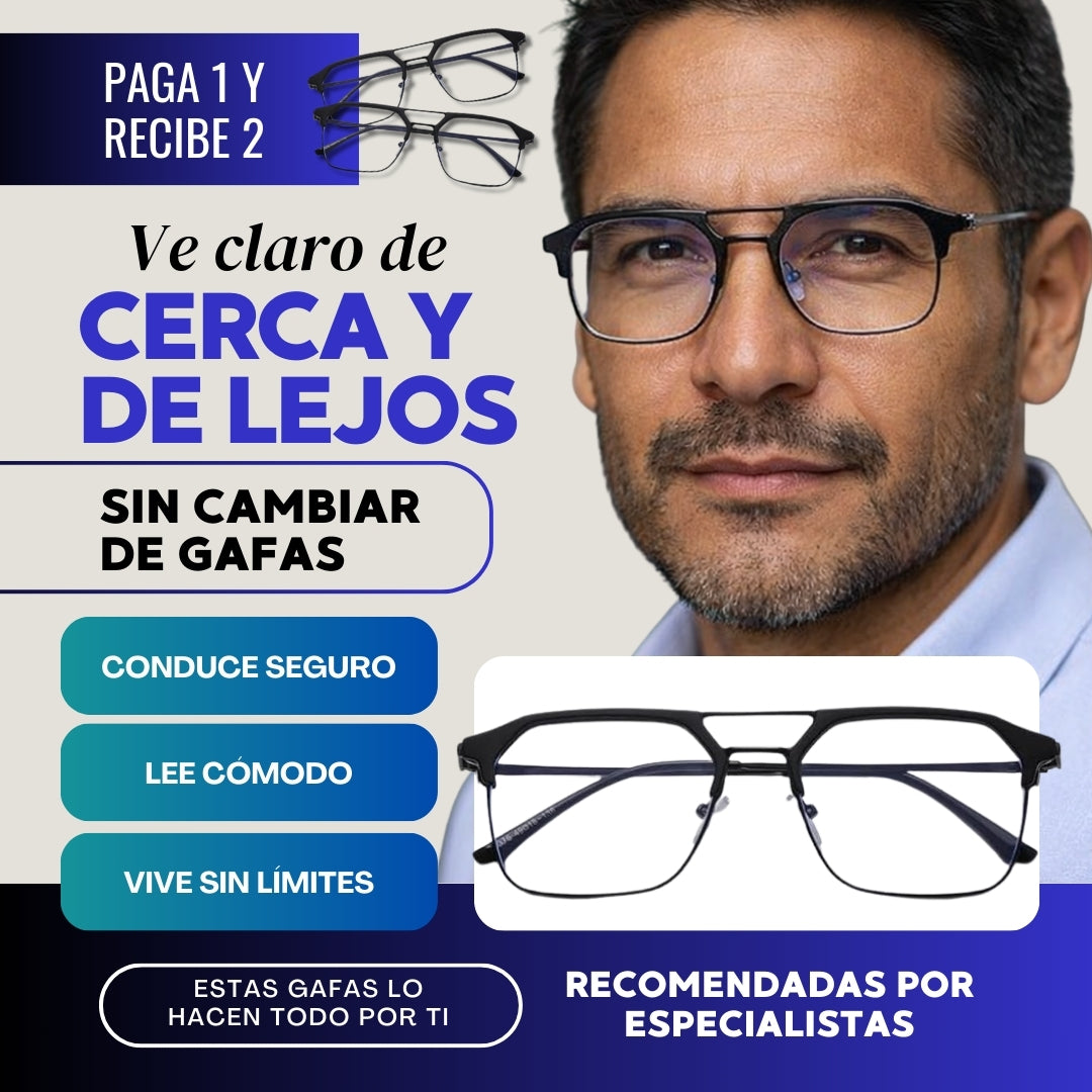 Gafas Multifocales Transition 👓 Promo﹗Paga 1 Recibe 2⚠️