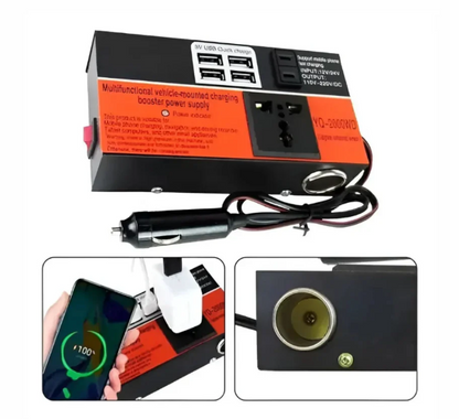 AUTOPOWER 360 - INVERSOR DE CORRIENTE🚗🔌